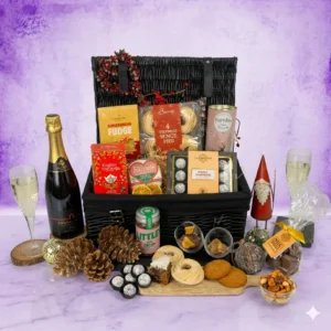 Festive British Afternoon Tea and Fizz Hamper